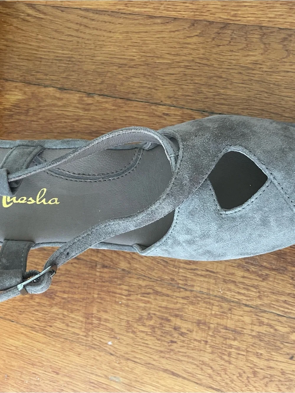 Anesha Suede wedge Sandals